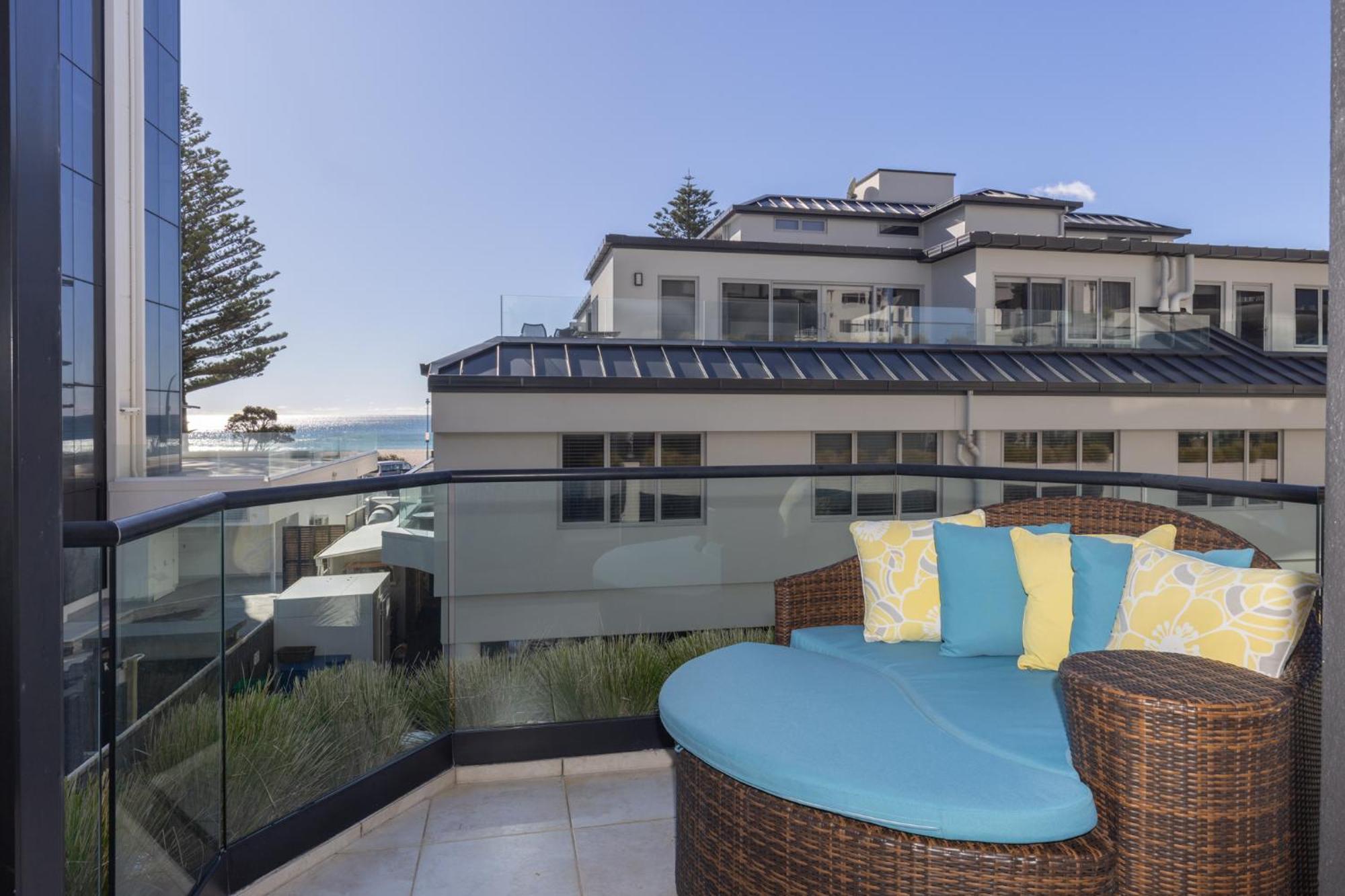 Seaside At Eleven Mt Maunganui Apartman Mount Maunganui Kültér fotó