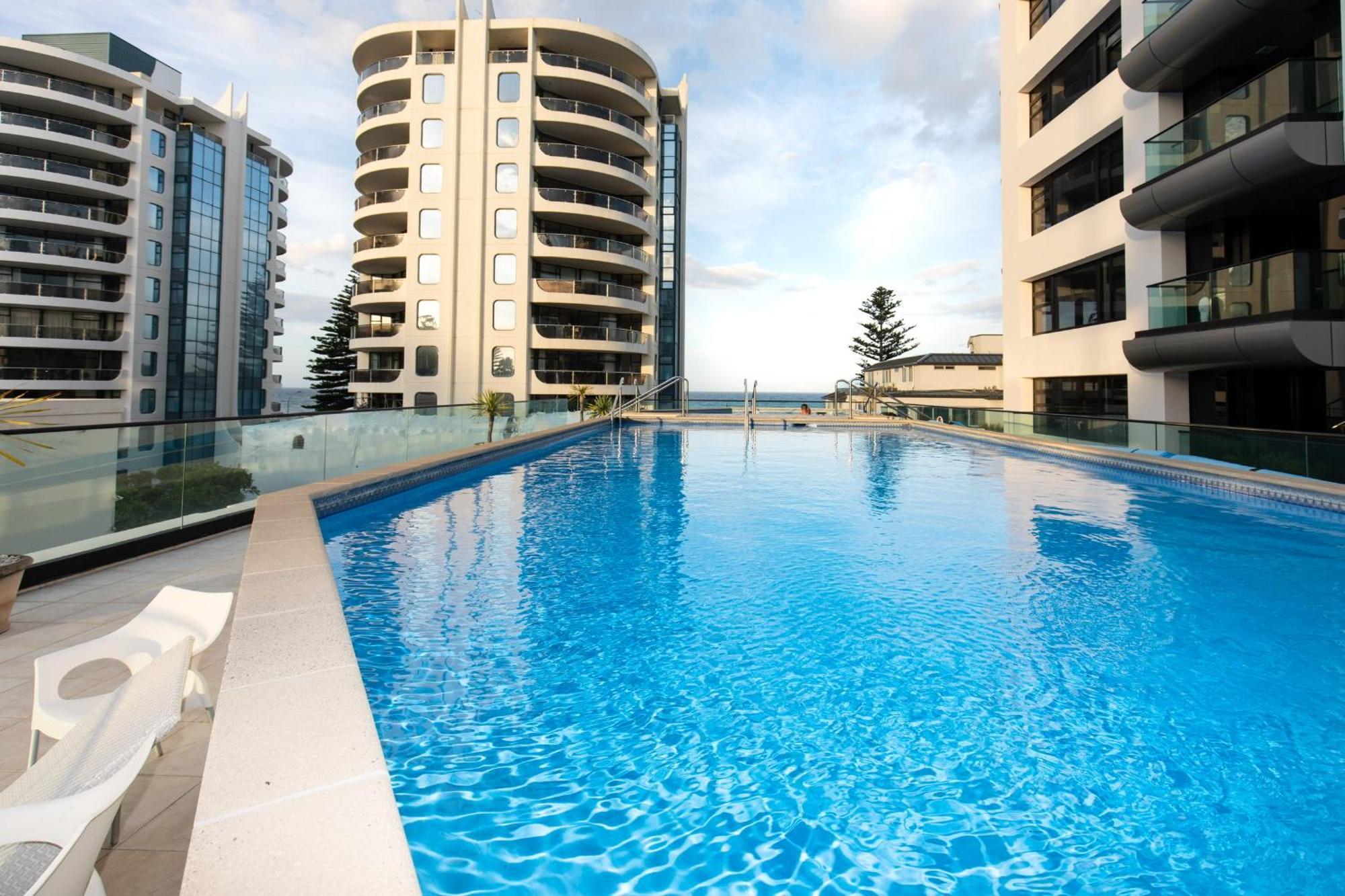 Seaside At Eleven Mt Maunganui Apartman Mount Maunganui Kültér fotó
